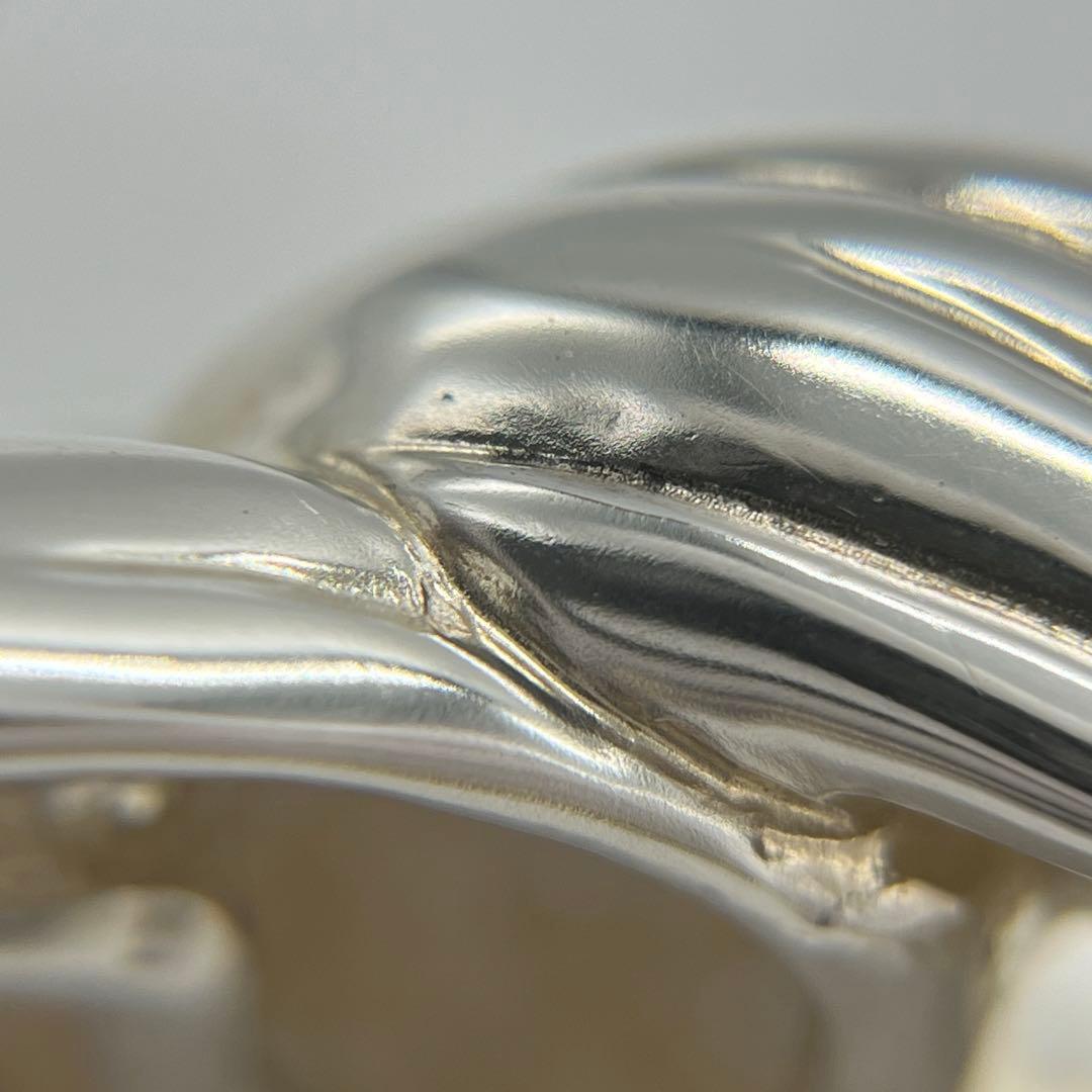 イヴサンローラン YVES SAINT LAURENT ノットカフバングル SV