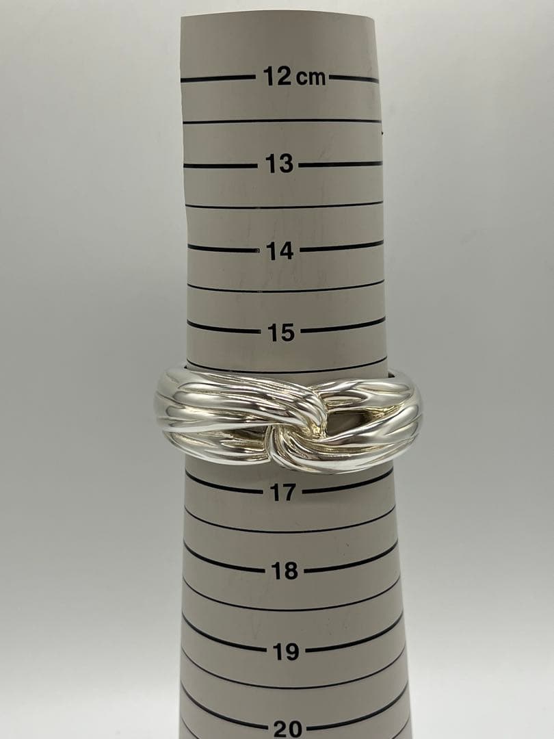 イヴサンローラン YVES SAINT LAURENT ノットカフバングル SV