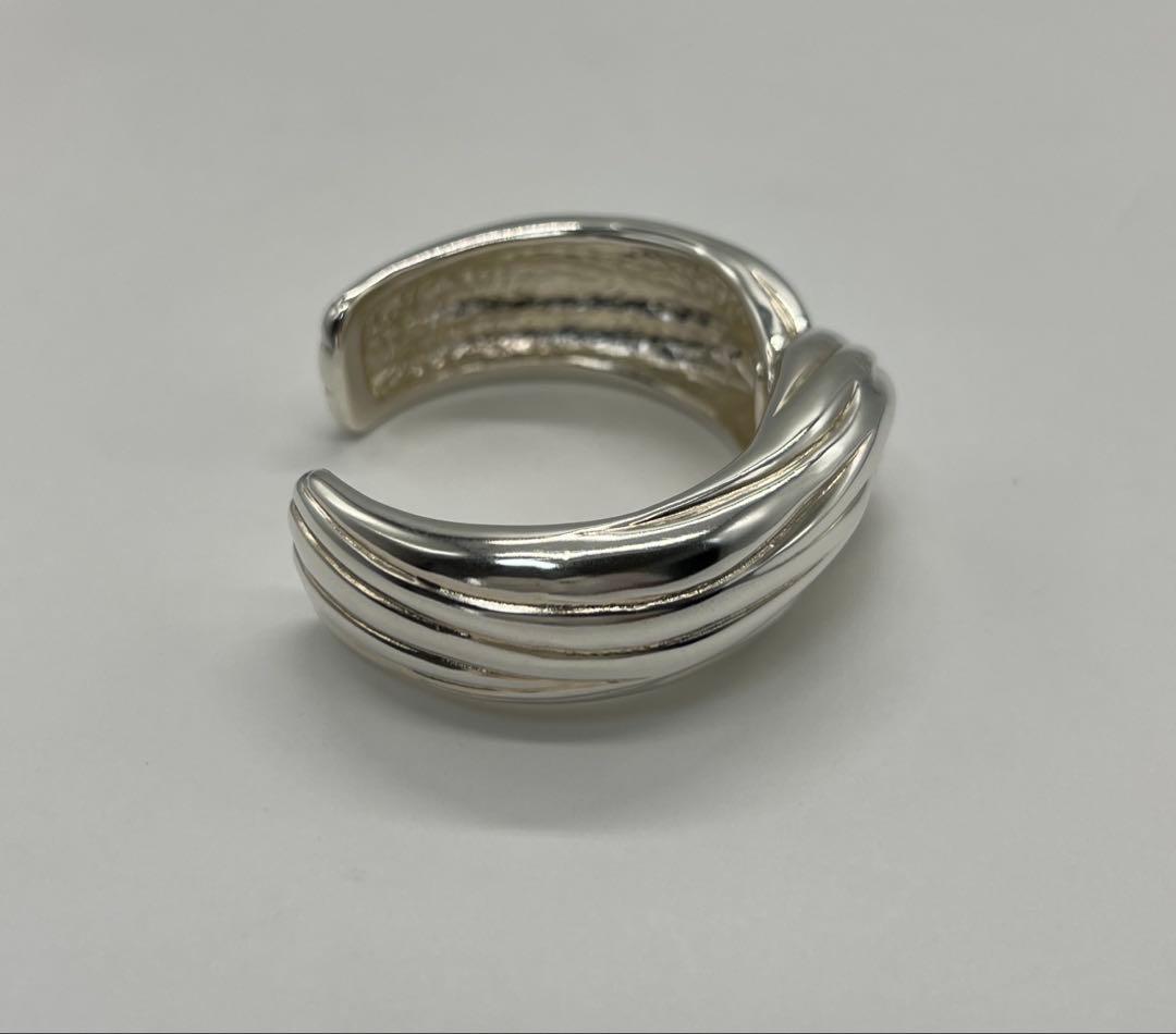 イヴサンローラン YVES SAINT LAURENT ノットカフバングル SV