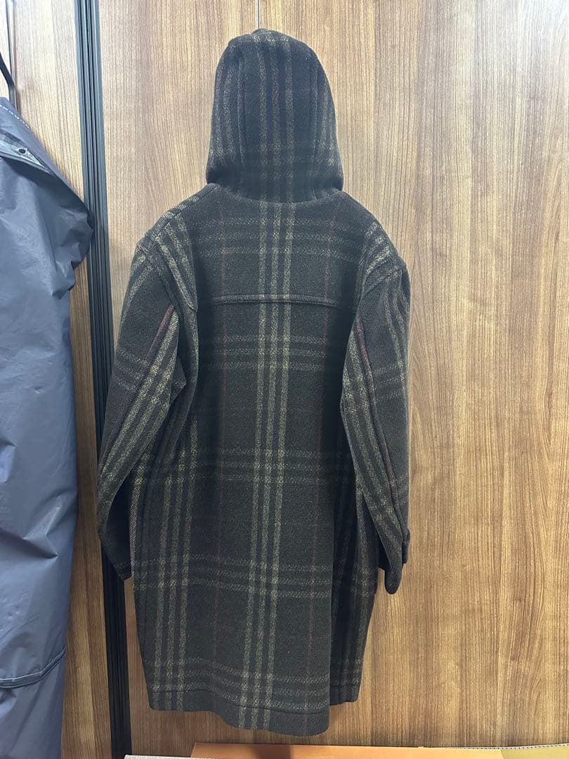 Burberry チェック柄 ダッフルコート