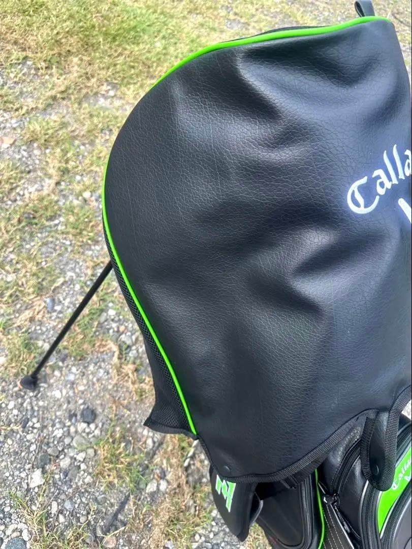 【極美品】Callaway Elyte スタンドバッグ ブラック/グリーン