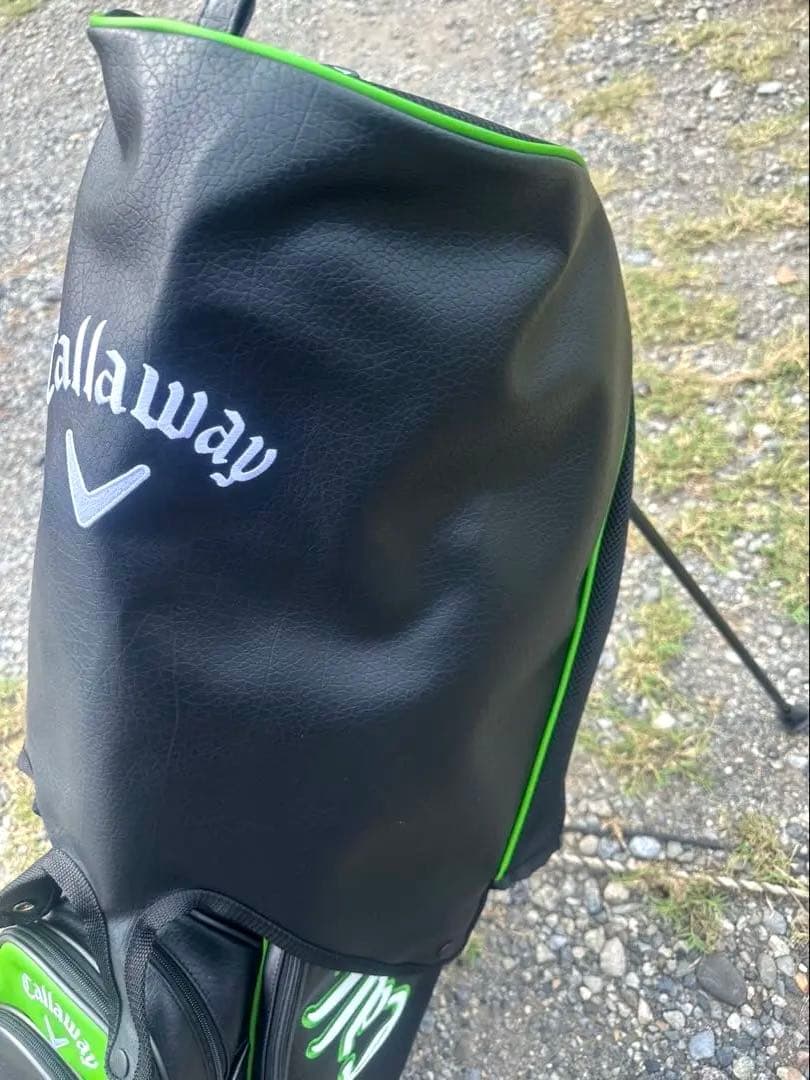【極美品】Callaway Elyte スタンドバッグ ブラック/グリーン