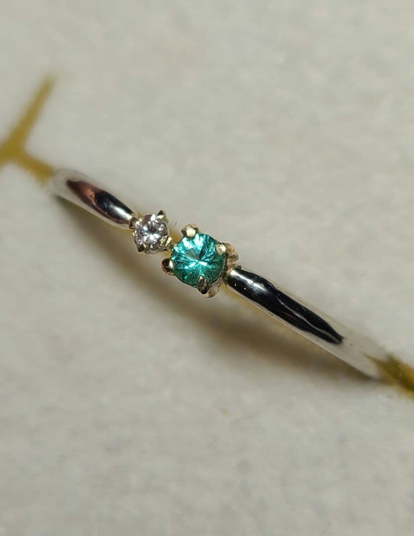 Miki PROFIAページ★パライバトルマリンピンクダイヤモンドリング★