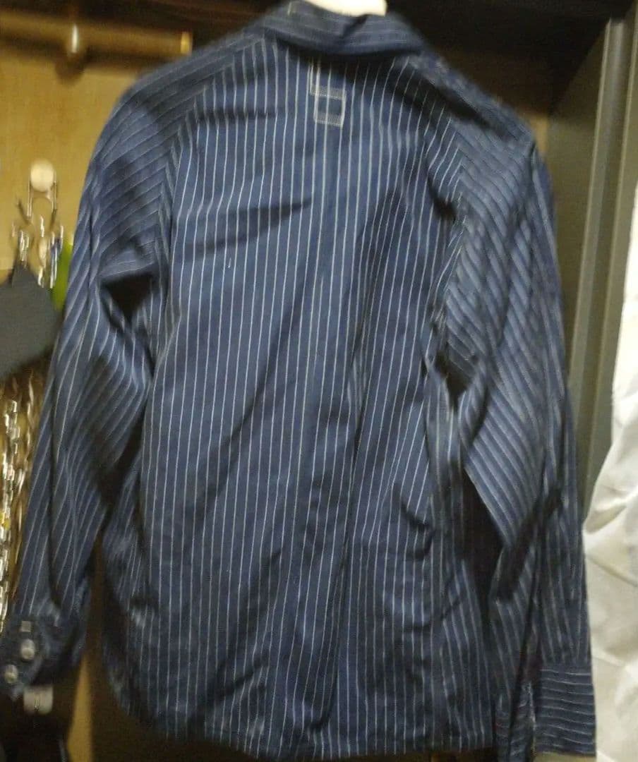 POST O'ALLS ストライプカバーオール Mサイズ