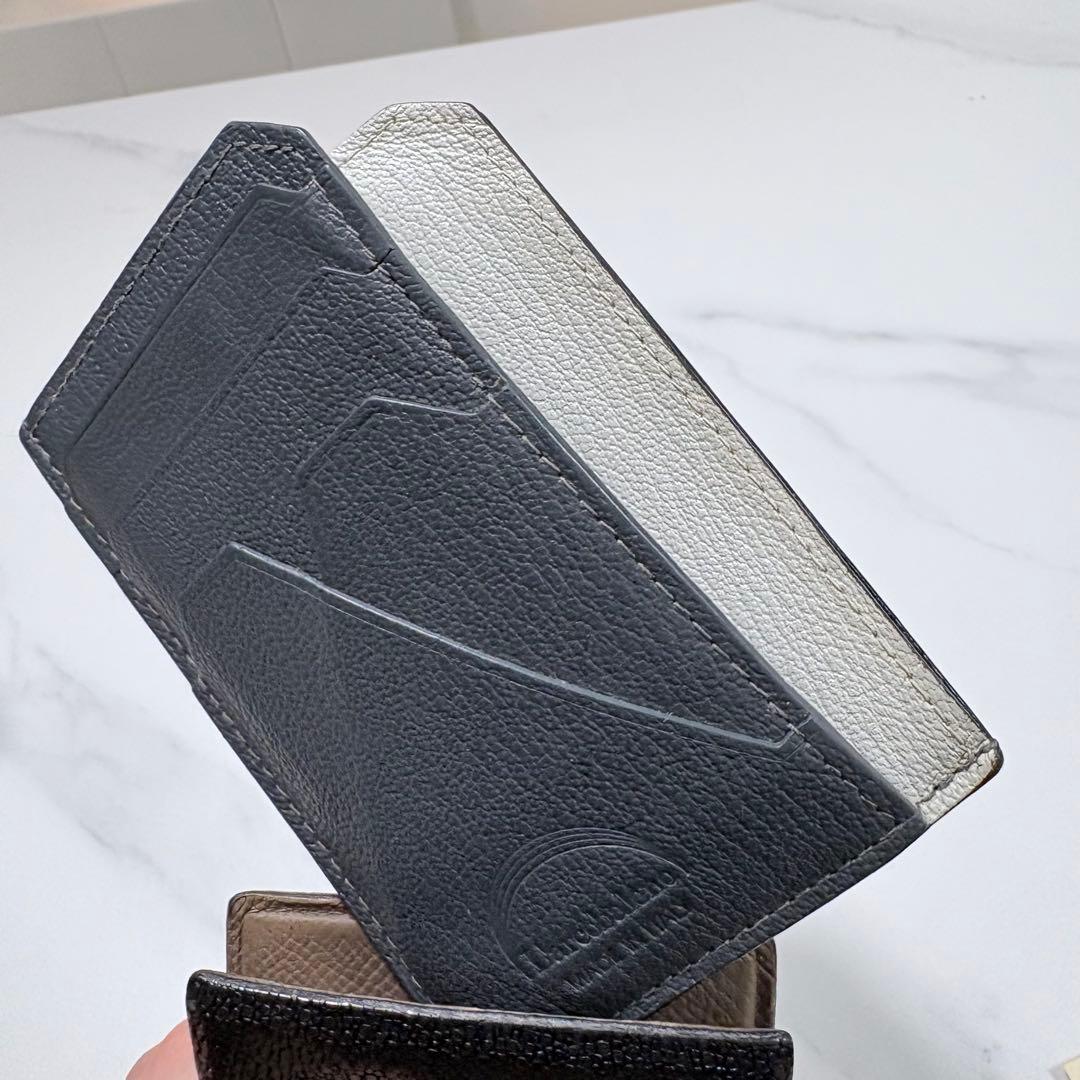 【美品】L’arcobaleno ラルコバレーノ スマートミニウォレット