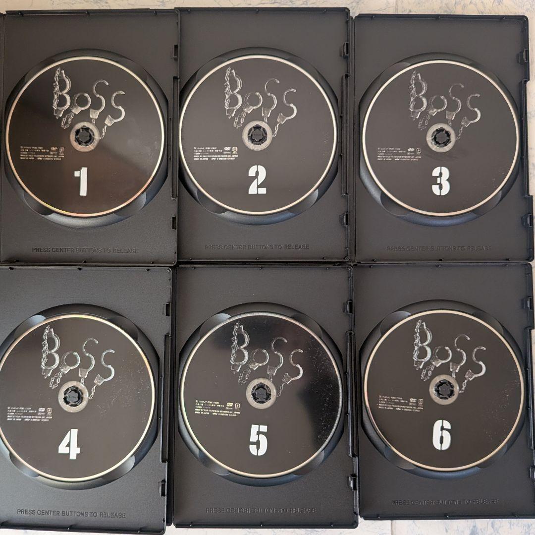 DVD　BOSS、BOSS 2nd SEASON　全12巻　新品ケース付