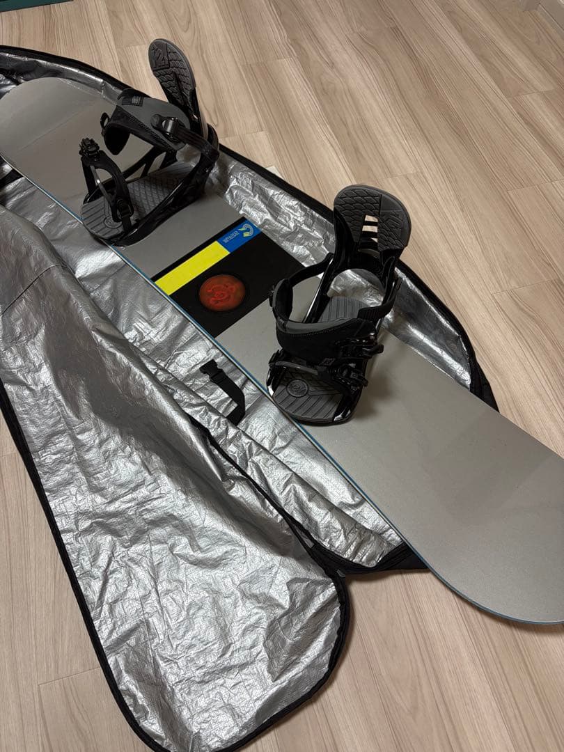 14万セット■美品■WAX済■BURTON ボード ビンディング＋ケース