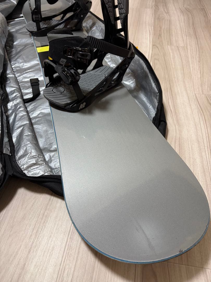 14万セット■美品■WAX済■BURTON ボード ビンディング＋ケース