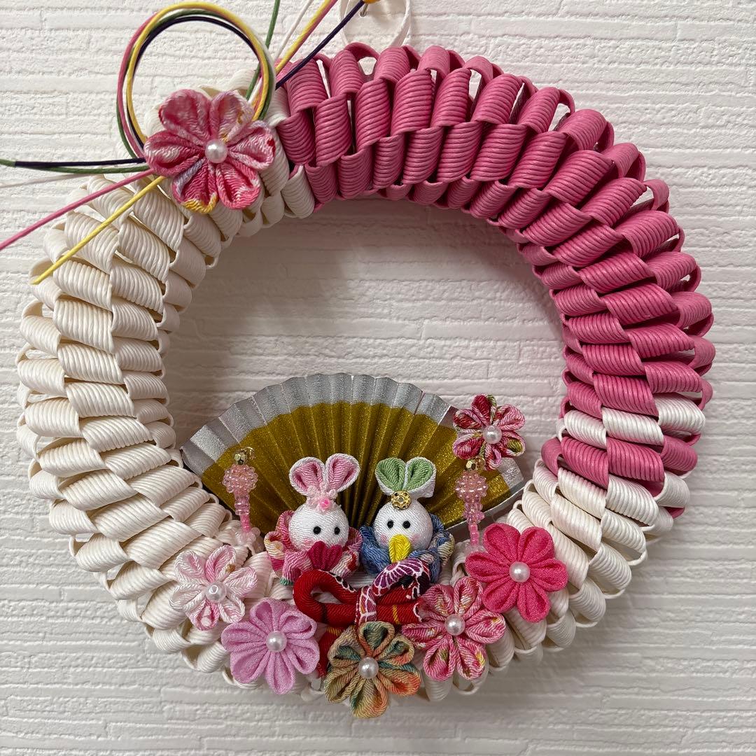 お雛様リース　つまみ細工　専用です