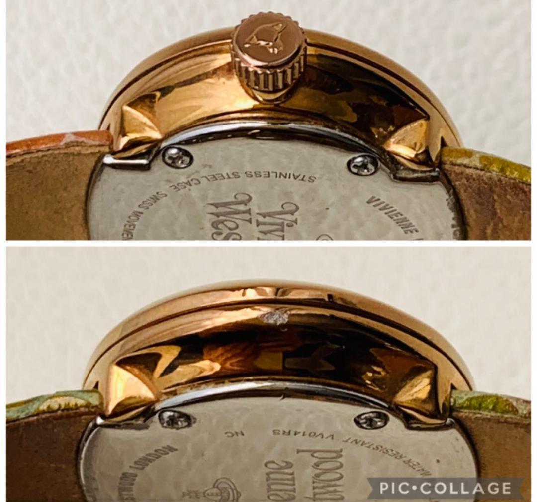 稼働品 ヴィヴィアンウエストウッド 腕時計 オーバル スネーク VV014