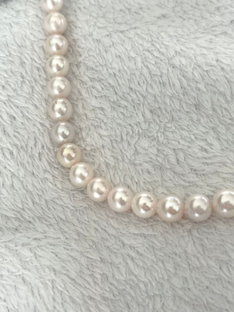 フ*ん様 大粒アコヤ真珠ネックレス照り良好8.5-9mm ネックレスのみを出品