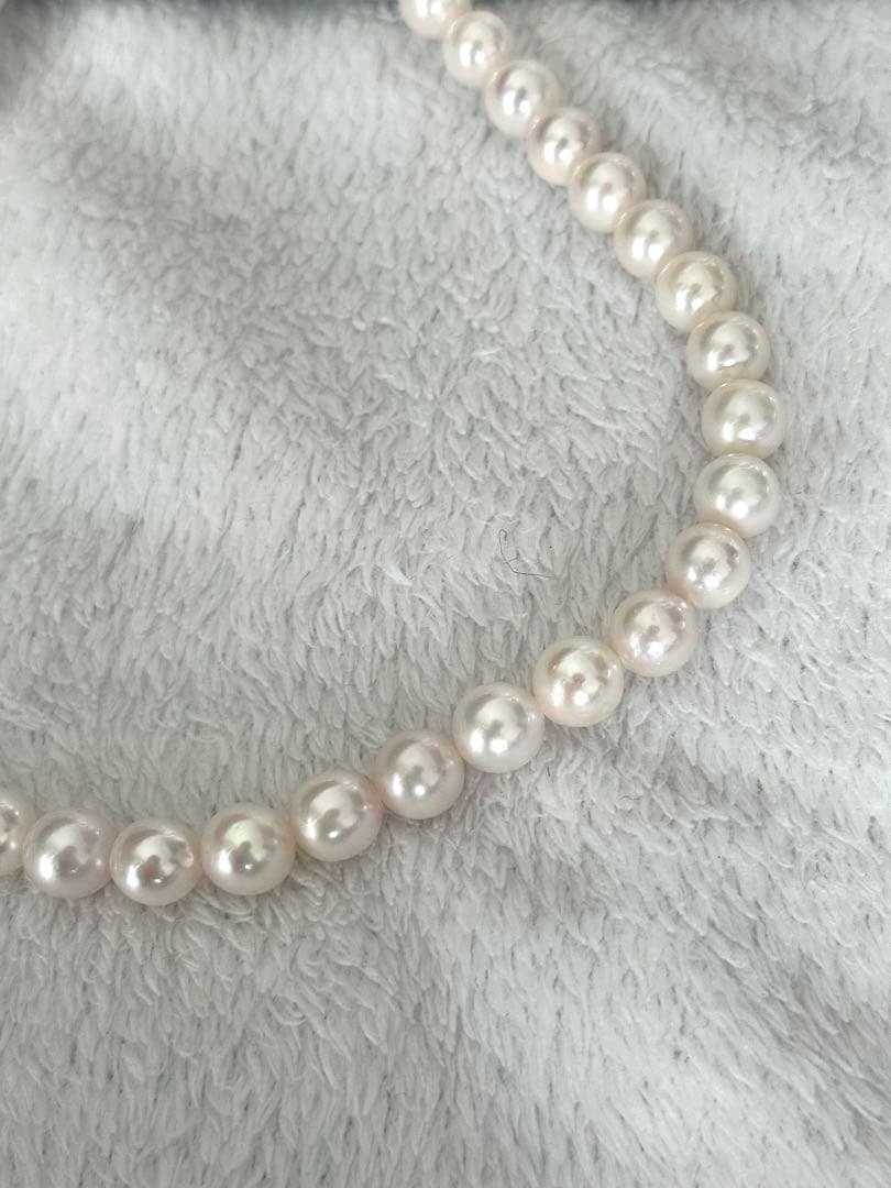 フ*ん様 大粒アコヤ真珠ネックレス照り良好8.5-9mm ネックレスのみを出品