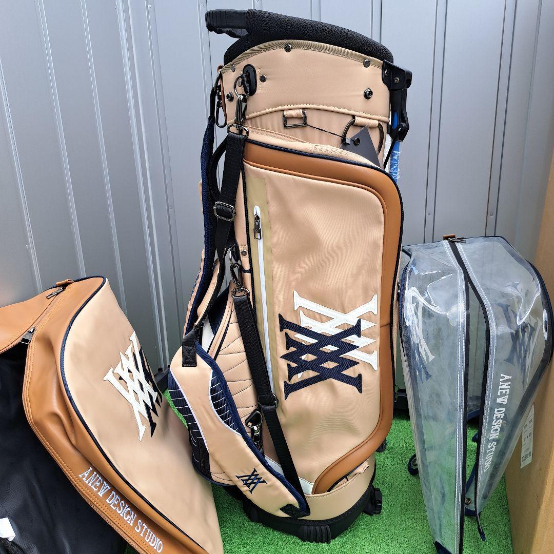 Anew　DESIGN STUDIO ゴルフバッグ ベージュ