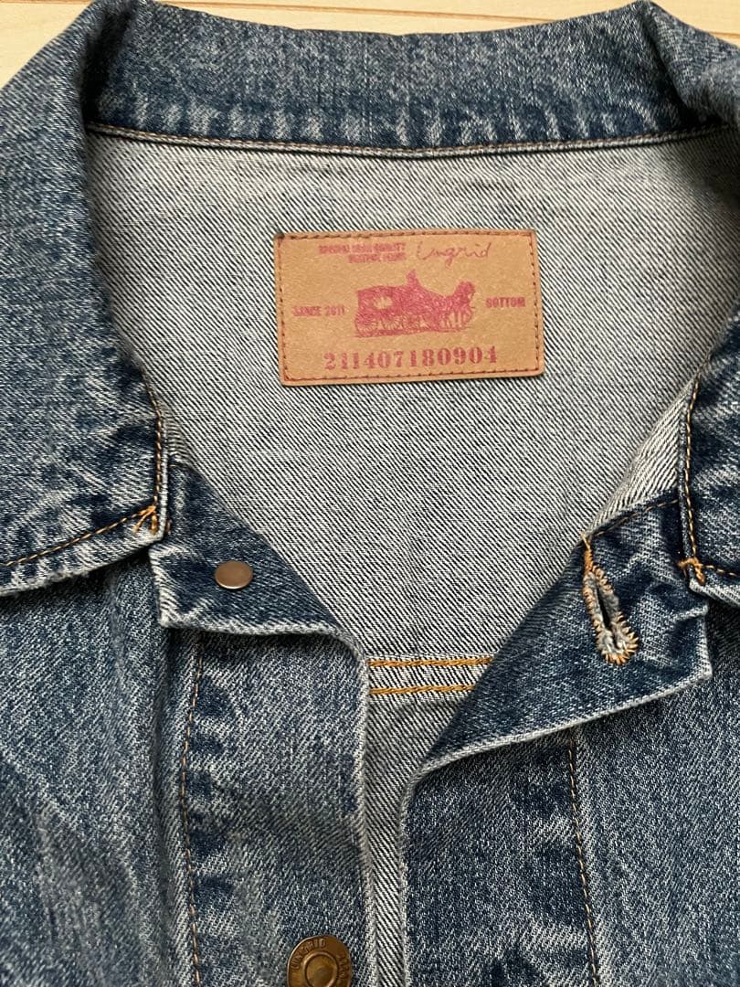 Ungrid ビックシルエット　デニムジャケット