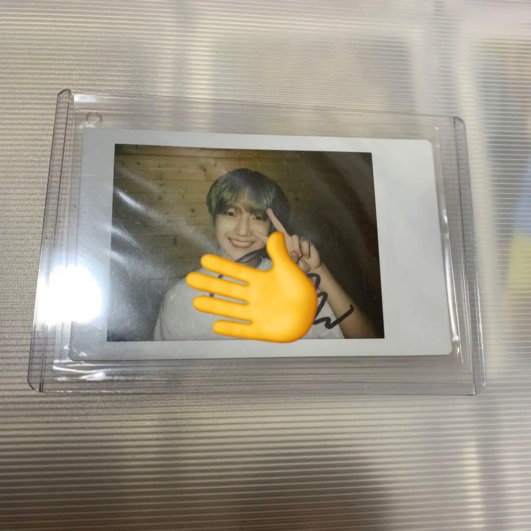 ソンウォン サイン入りチェキ