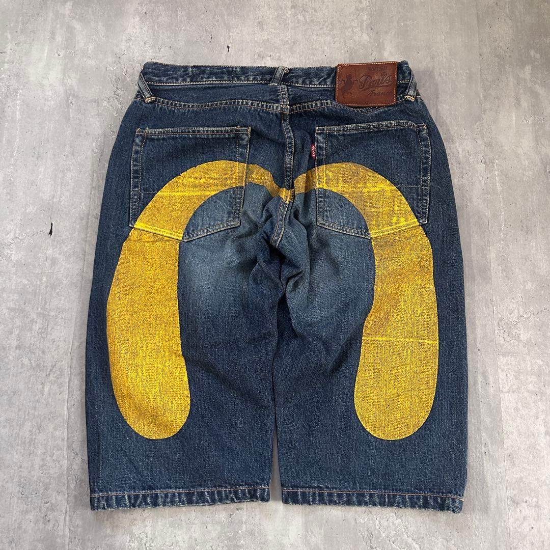 EVISU SIOTANI BROTHERS コラボ 大カモメ デニム W32