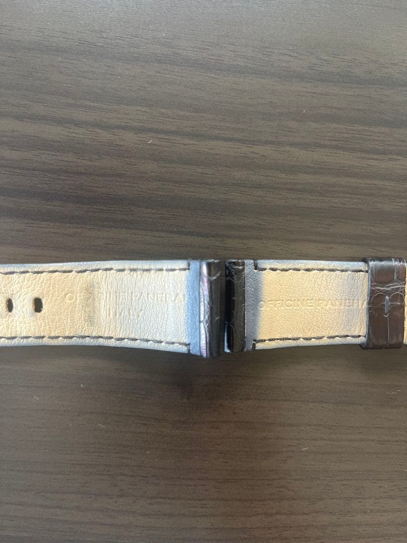 PANERAI 純正品 パネライ レザーベルト 24-22mm Dバックル用