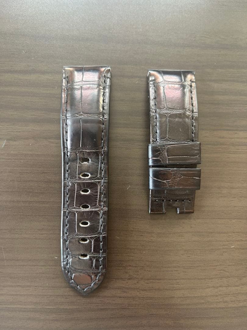 PANERAI 純正品 パネライ レザーベルト 24-22mm Dバックル用