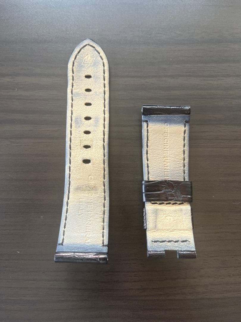 PANERAI 純正品 パネライ レザーベルト 24-22mm Dバックル用