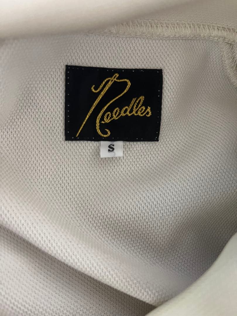 Needles アイボリー ストライプジャージ S