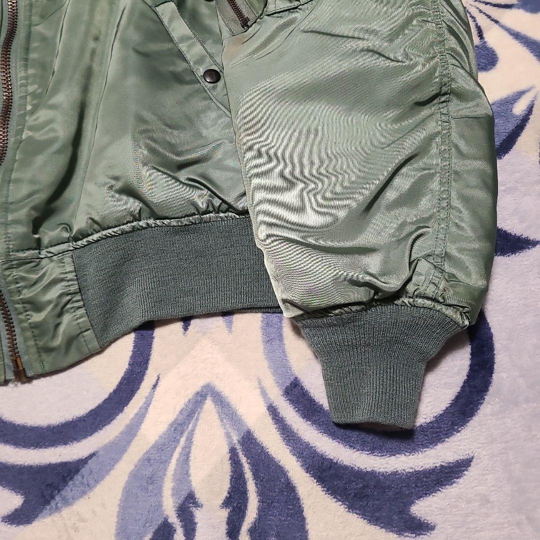 USA製 U.S. AIR FORCE MA-1 フライトジャケット L