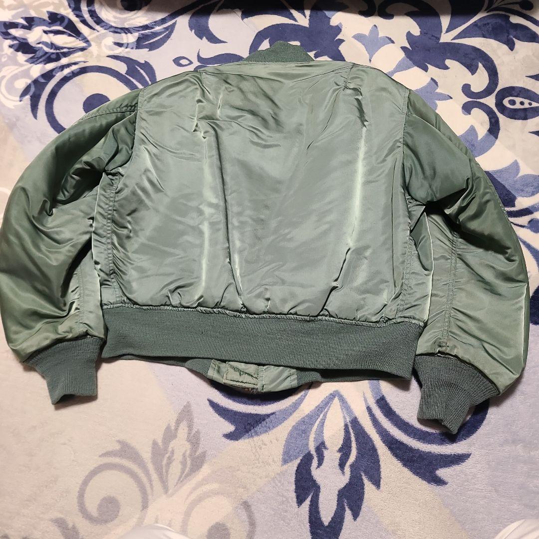 USA製 U.S. AIR FORCE MA-1 フライトジャケット L