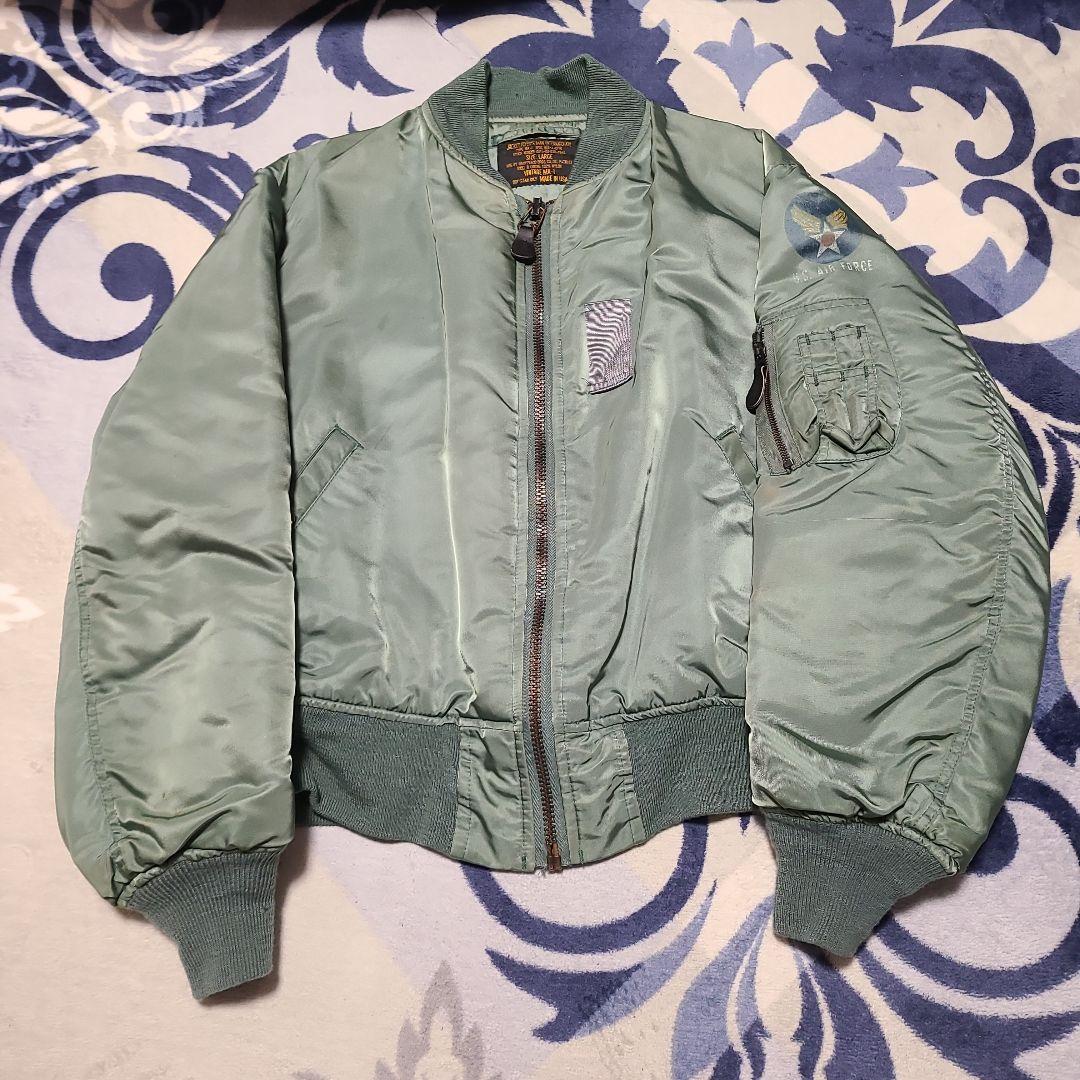 USA製 U.S. AIR FORCE MA-1 フライトジャケット L