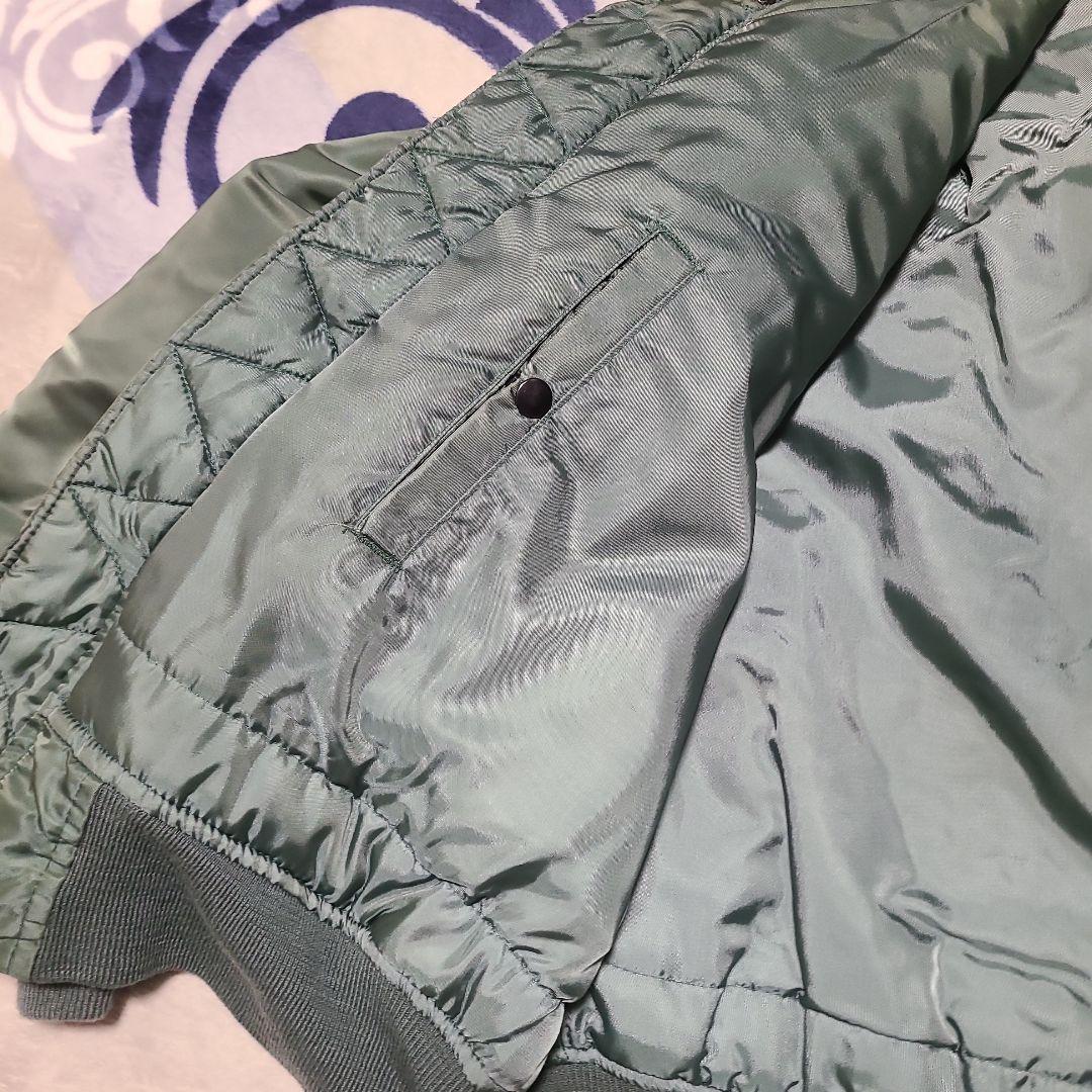 USA製 U.S. AIR FORCE MA-1 フライトジャケット L