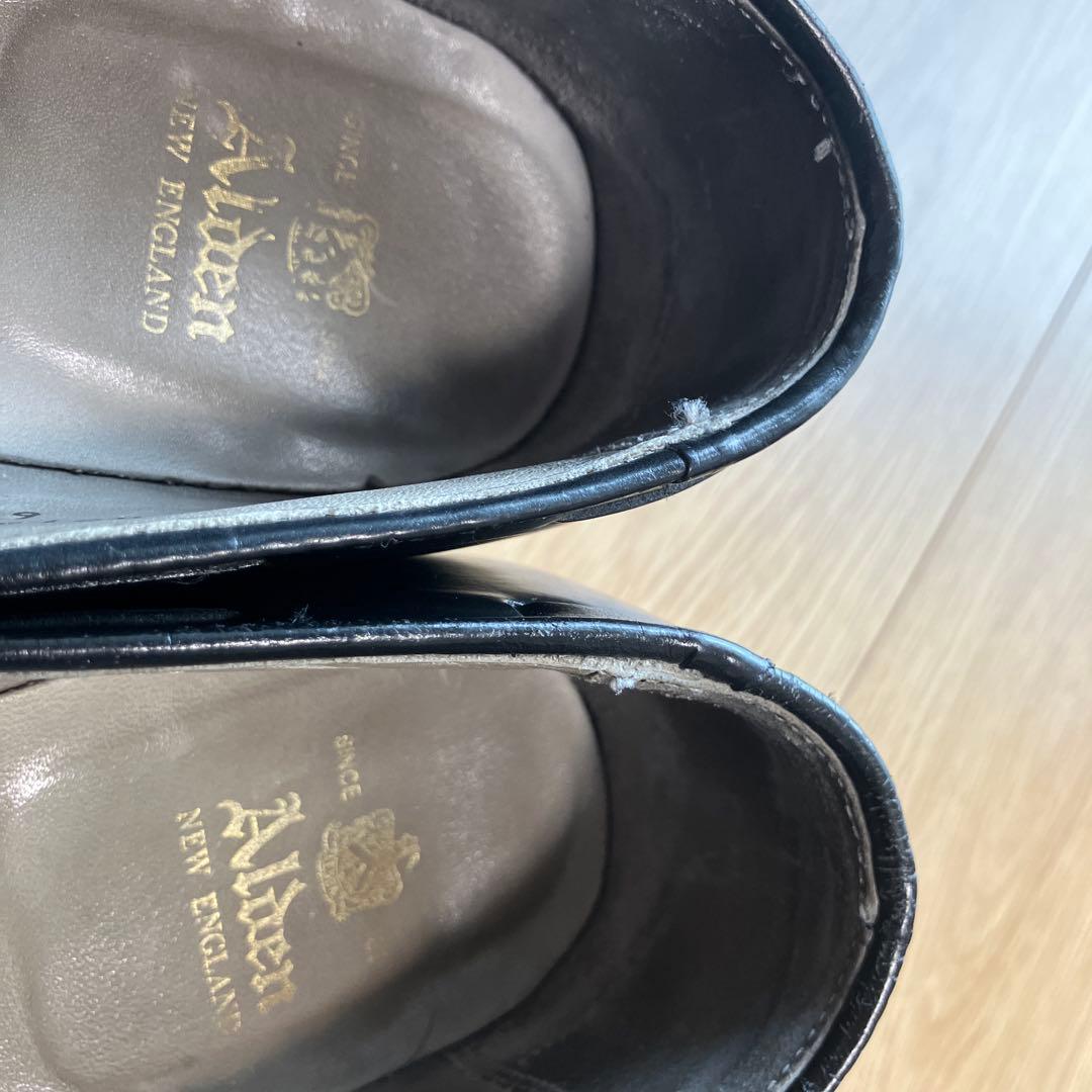 オールデン　タッセルローファー664 サイズ7 1/2 ブラック　コードバン