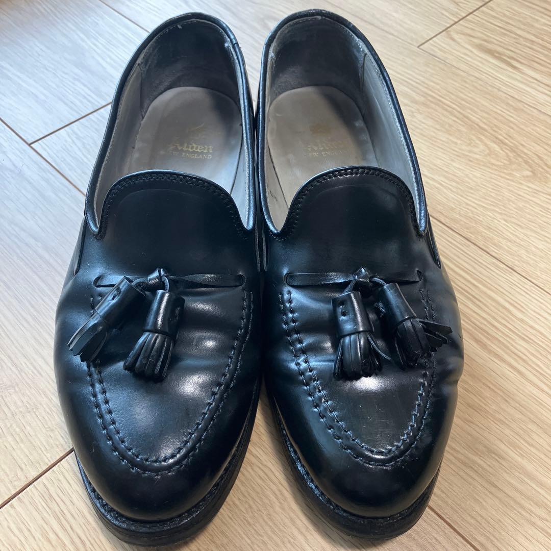 オールデン　タッセルローファー664 サイズ7 1/2 ブラック　コードバン