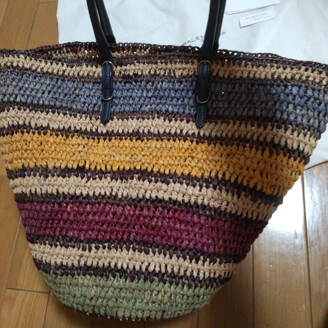 BALENCIAGA ストライプ トートバッグ