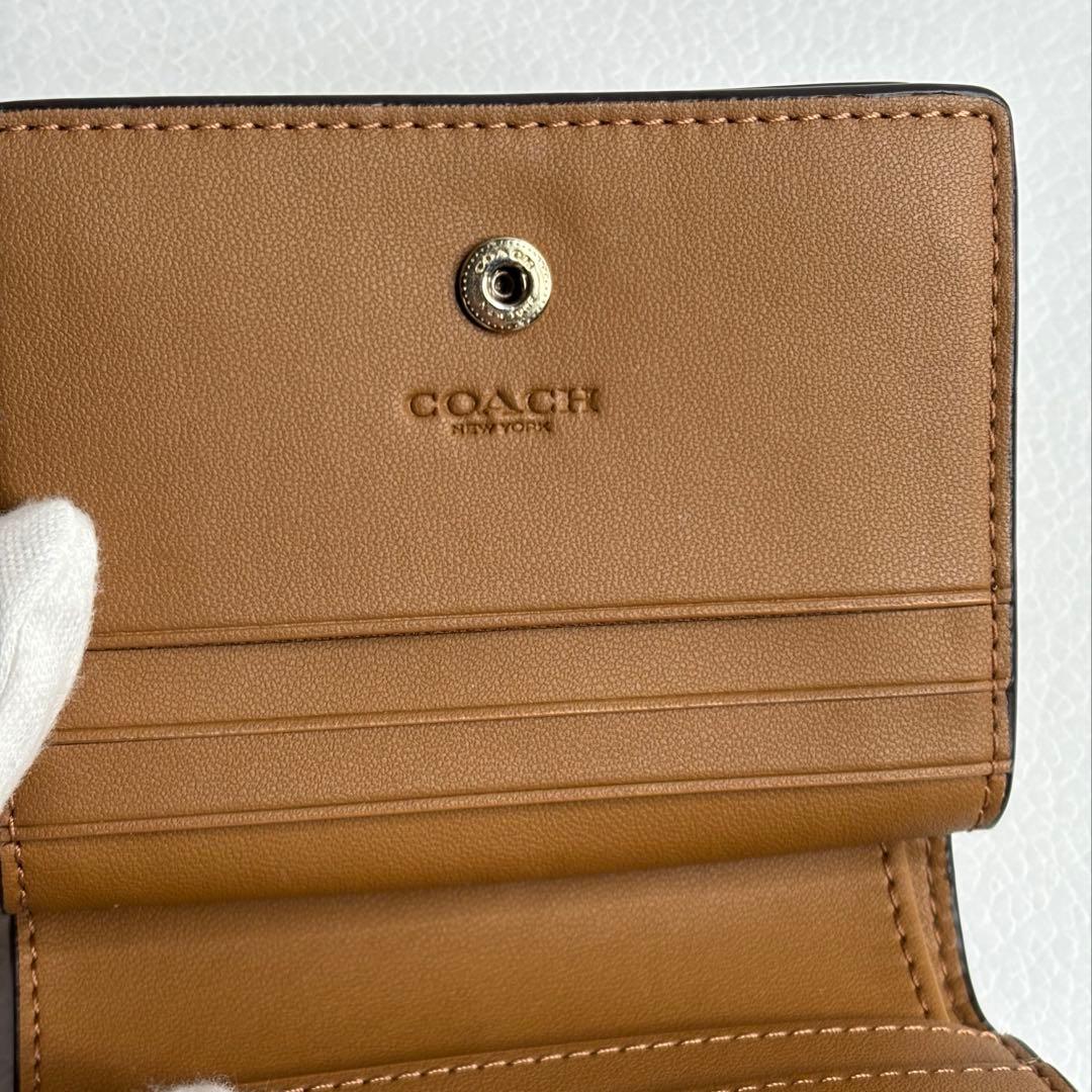 綺麗♡COACH コーチ シグネチャー二つ折財布