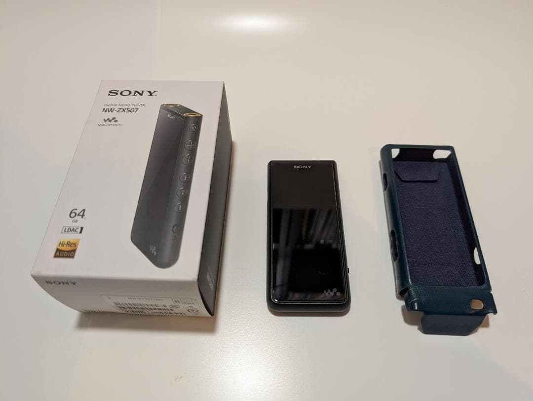 SONY ウォークマン NW-ZX507 ブラック 64GB【ケース付属品完備】
