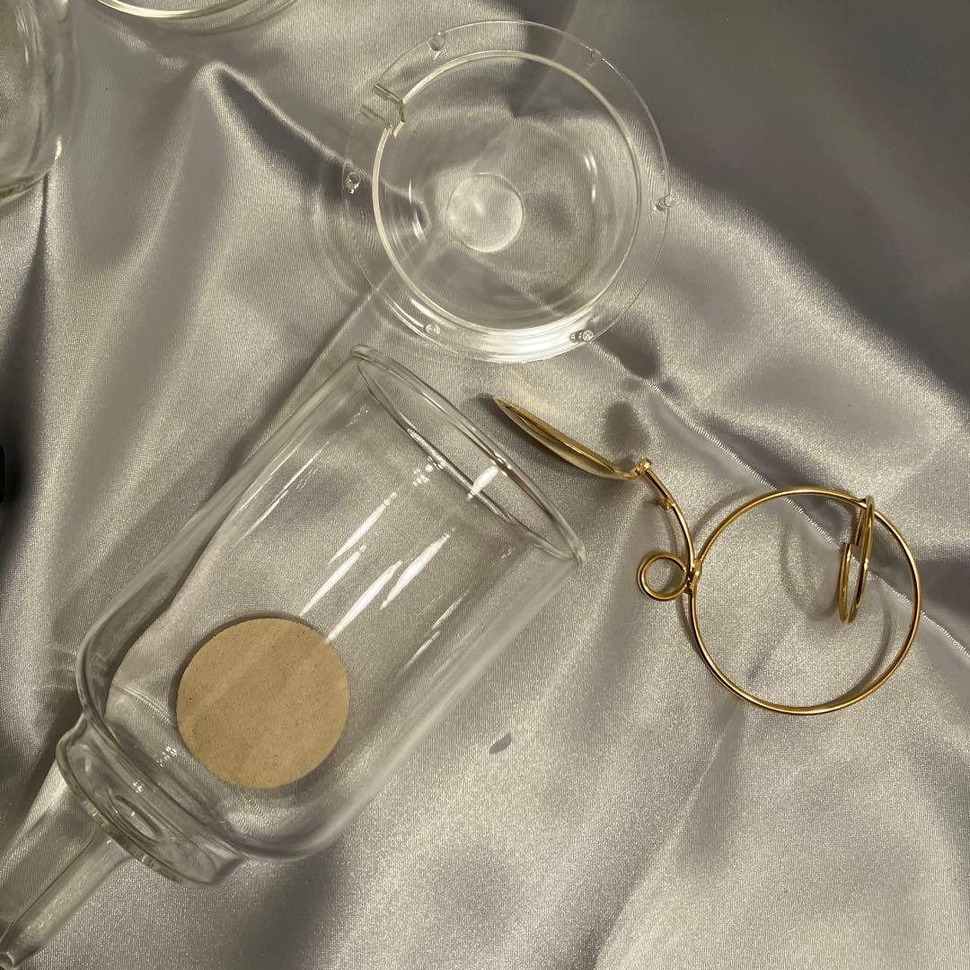 ガラス製ドリップスタンド・コーヒードリッパー