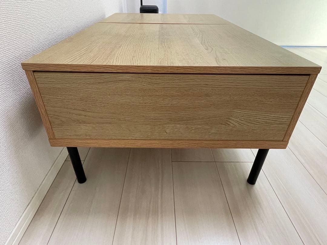 ニトリ　昇降式ローテーブル