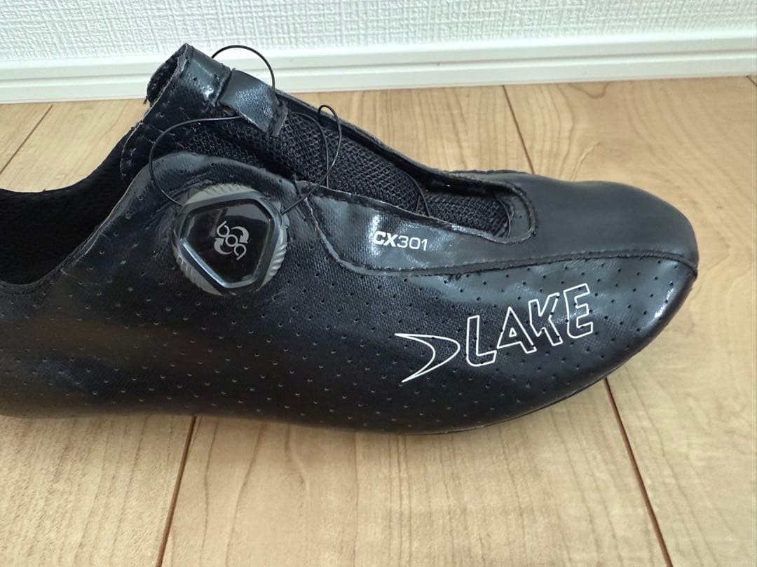 希少 レイク cx301 サイズ43 ロードレースビンディングシューズ