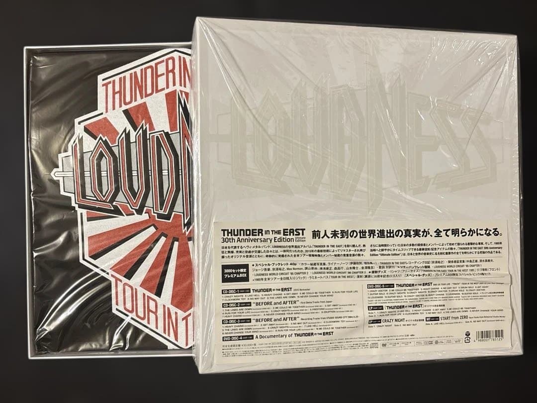 [美品]LOUDNESS 『THUNDER IN THE EAST』 BOX