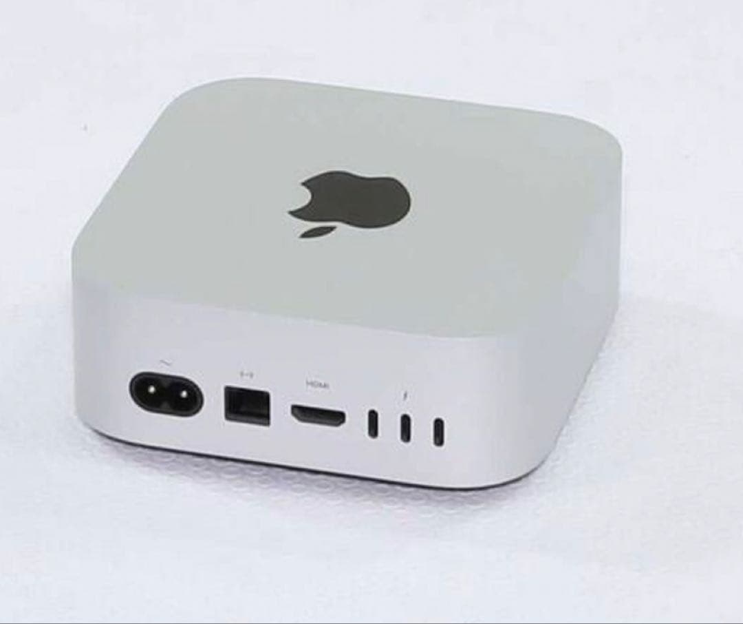 ミニPC Mac mini M4 10CPU10GPU(Late 2024)256 SSD