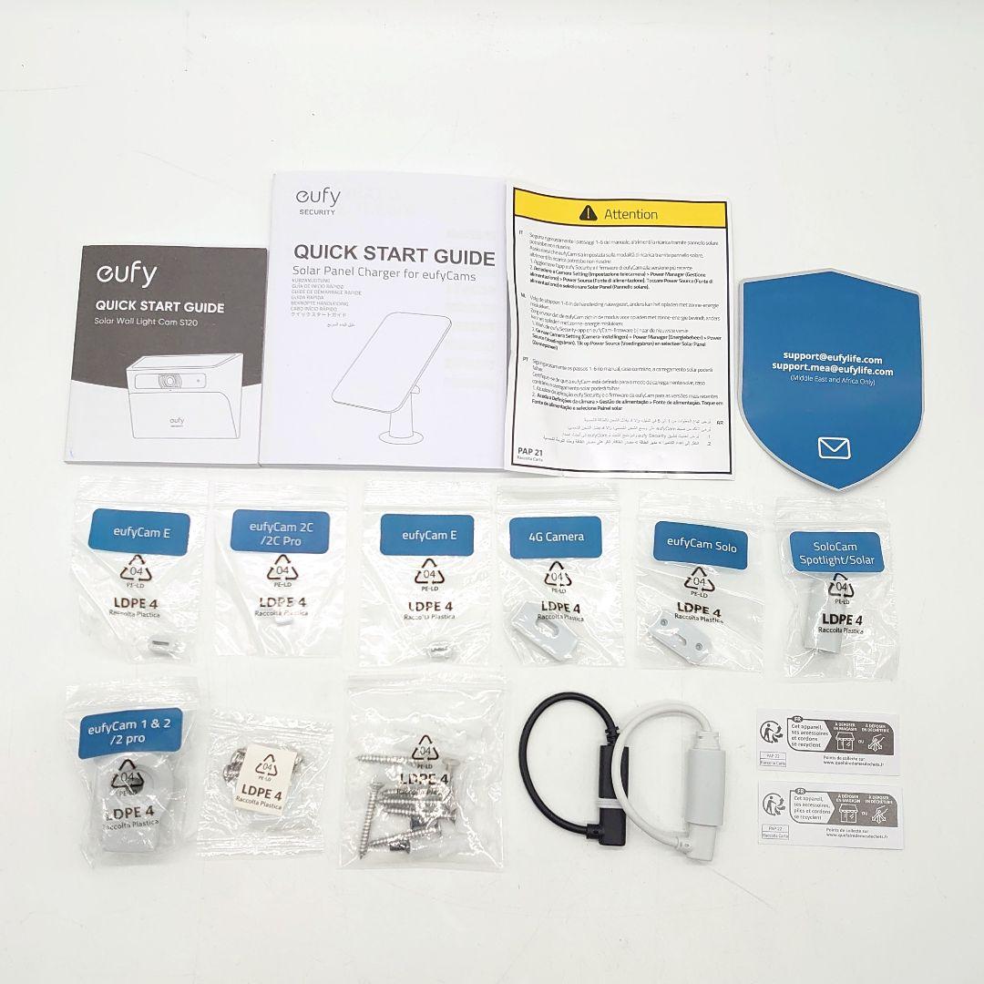 Anker Eufy Solar Wall Light Cam 防犯カメラ