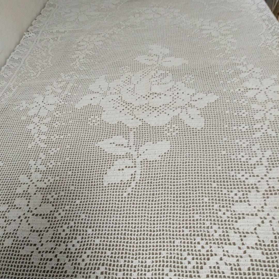 レース編みテーブルクロス ニャンコ