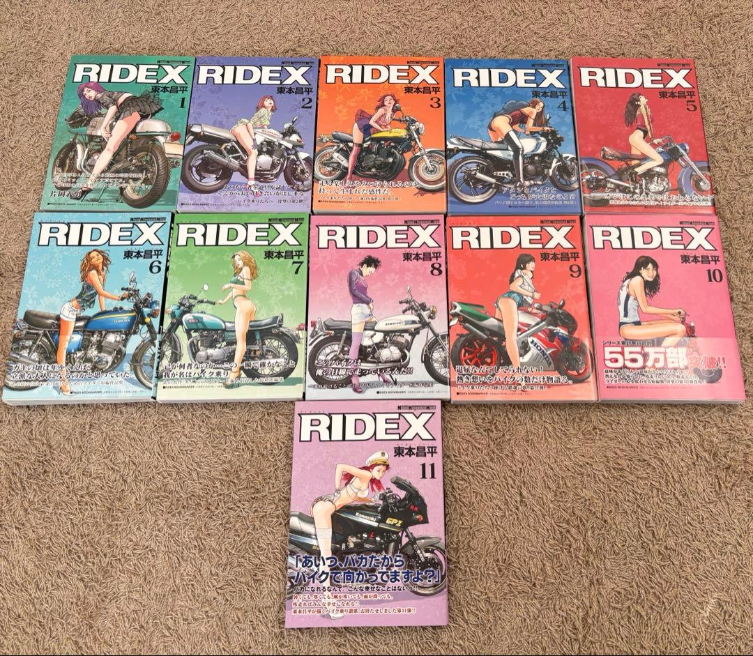 東本昌平　RIDEX 1〜11巻