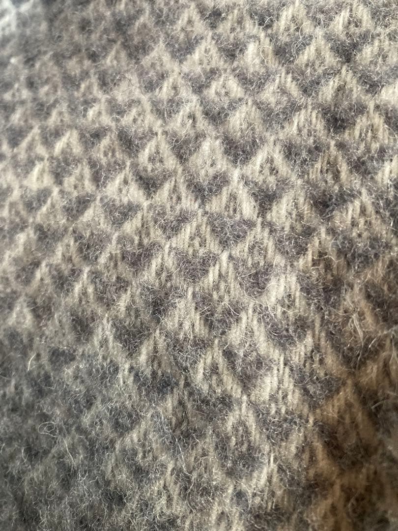 【美品】KLIPPAN/クリッパンリサイクルメリノウールスロー　ヴァレー