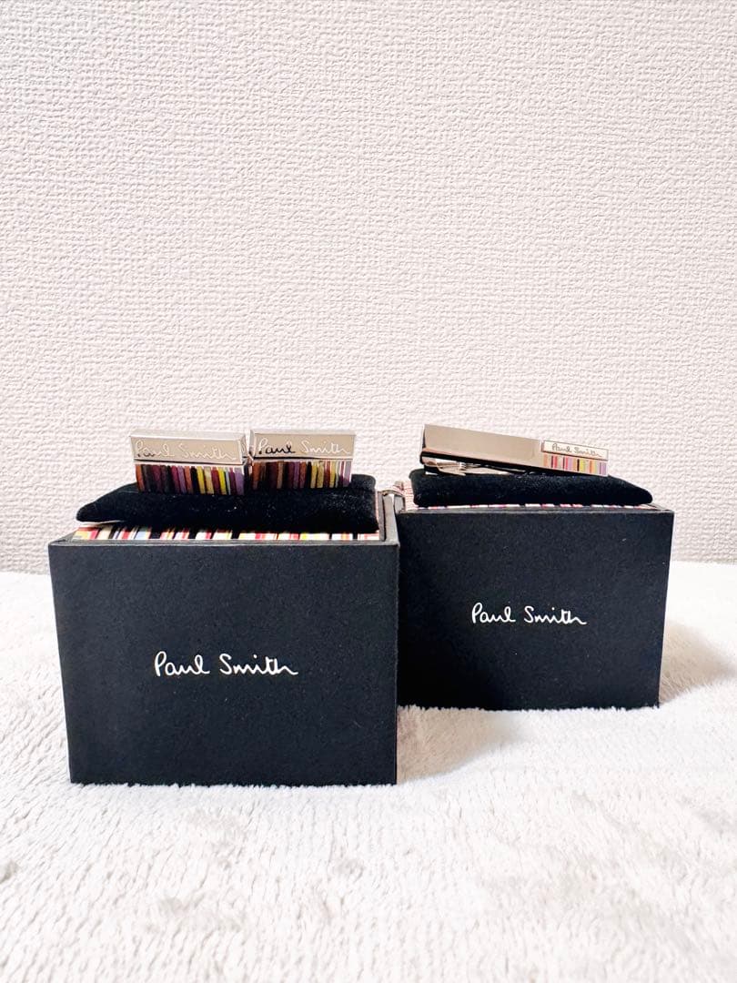 Paul Smith カフリンクスとタイバーセット