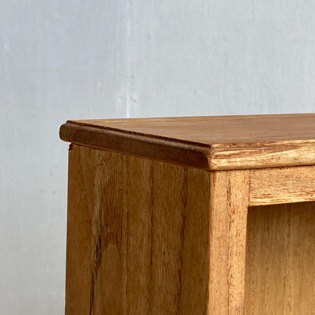 古い木製 オープンラック 3段 木製棚 陳列棚