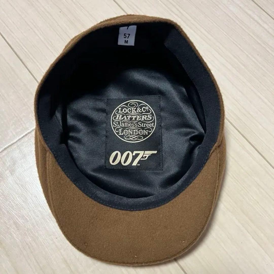 LOCK & CO. 映画007シリーズ　キャスケット 専用袋付き