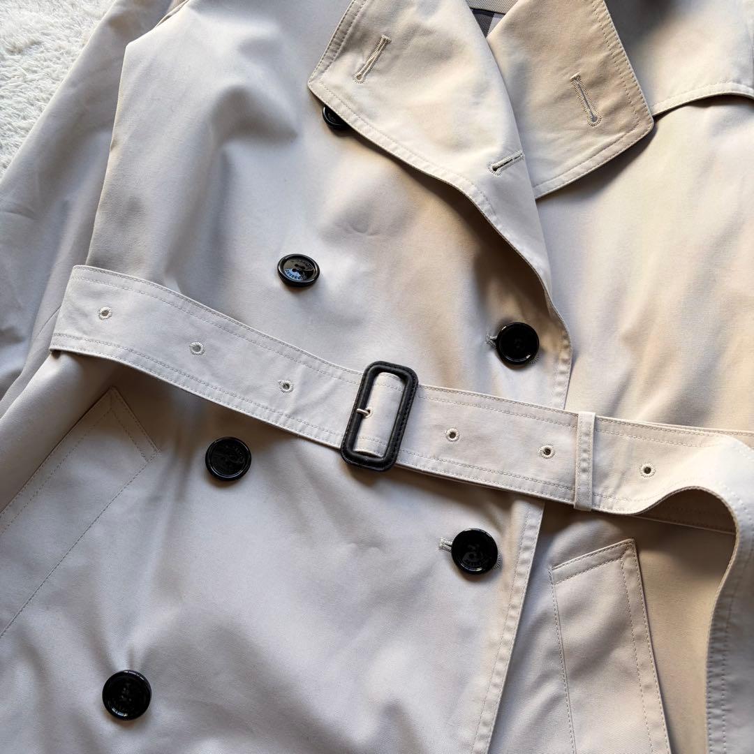 【極美品】バーバリー トレンチコート メガノバチェック ベージュ XL 現行品