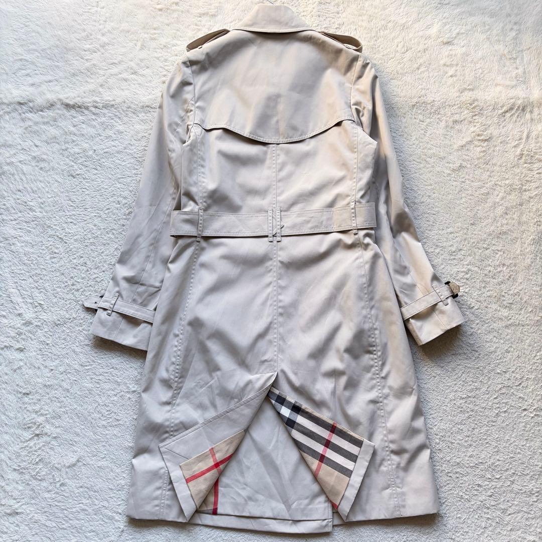 【極美品】バーバリー トレンチコート メガノバチェック ベージュ XL 現行品