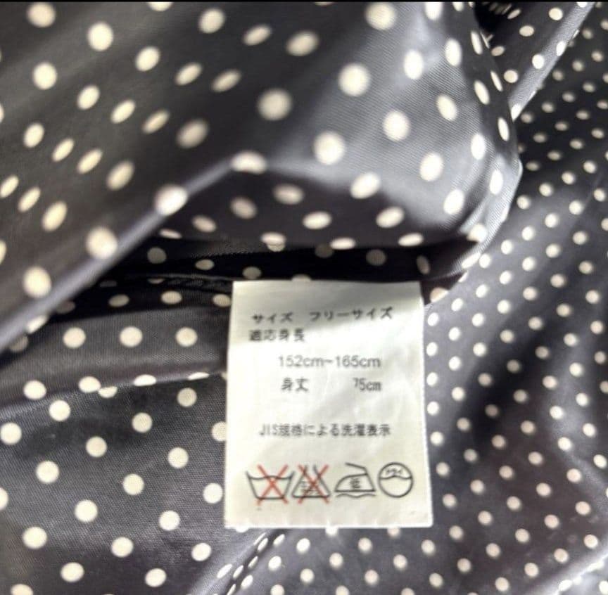 う*ら様 ナカノヒロミチ　着物コート ケープ マント 和装付きポンチョ千鳥格子フ