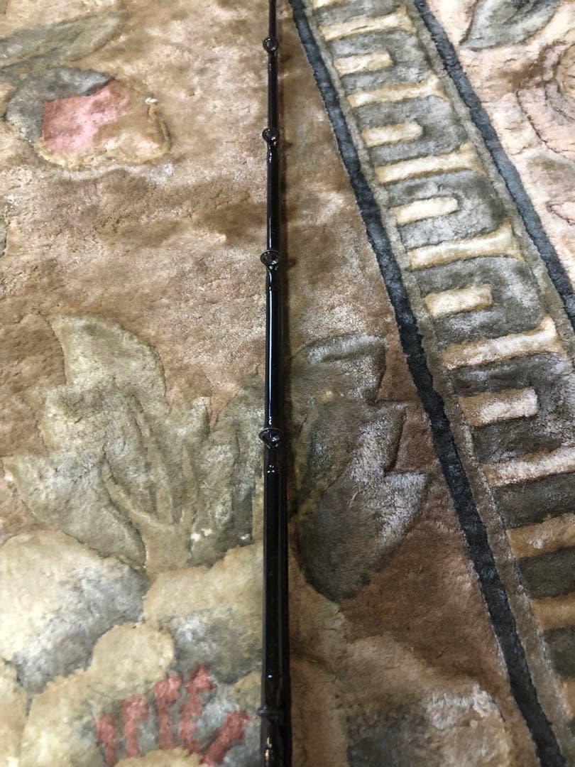 竿師作 6.3尺　カワハギ　和竿 竹竿　リールシートチタン製　美品