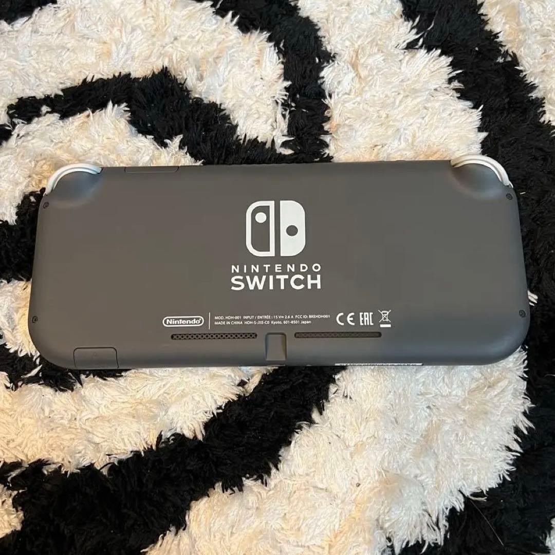 Nintendoswitch lite グレー　動作確認済み・初期設定済み